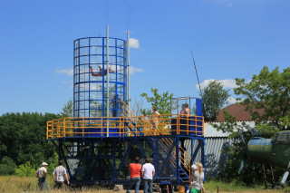 Diesel wind tunnel, Ø2.5m