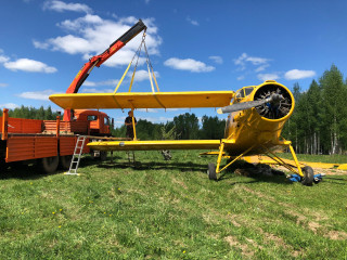 AN-2 plane for pedestal