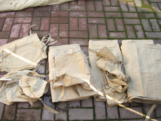 Set of covers for Mi-2 helicopter