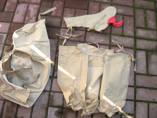 Set of covers for Mi-2 helicopter