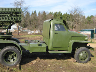 BM-13 "Katyusha" on the basis of the Studebaker