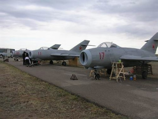 MiG-15 fighter, layout