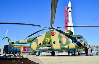 Mi-8 helicopter for “turnkey” pedestal