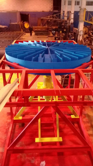 Diesel wind tunnel, Ø2.5m