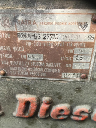 The generator, motor Tatra