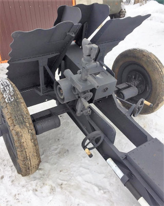 7.5 cm leIG 18 gun, mockup