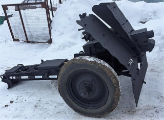7.5 cm leIG 18 gun, mockup
