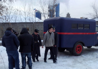 Paddy wagon based on GAZ-51