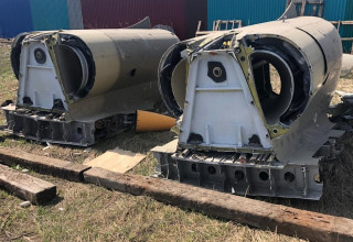 The cockpit of the L-39 aircraft