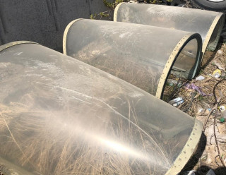 The cockpit of the L-39 aircraft
