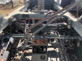 The cockpit of the L-39 aircraft