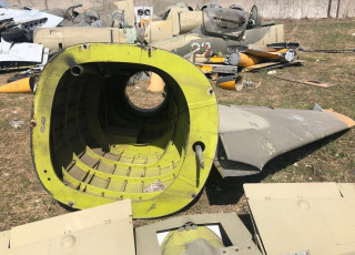 The cockpit of the L-39 aircraft