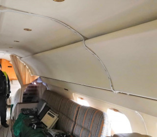 The plane the Yak-42