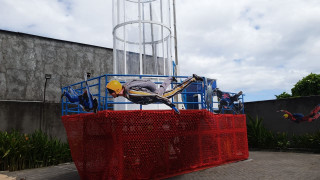 Diesel wind tunnel, Ø2.5m