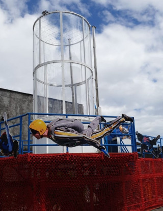 Diesel wind tunnel, Ø2.5m