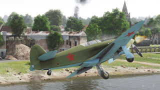 Yak-1 fighter, replica
